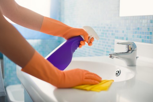 Professional Dulwich cleaner team preparing a home cleaning service