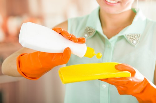 Final secure checkout details for Dulwich Cleaner payments