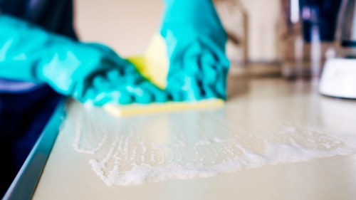 Deep carpet cleaning process in a Dulwich property
